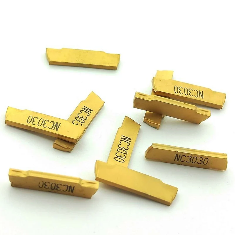 

10x MGMN150-G NC3020 Carbide Insert Metalworking Tool Replacements For Slotting