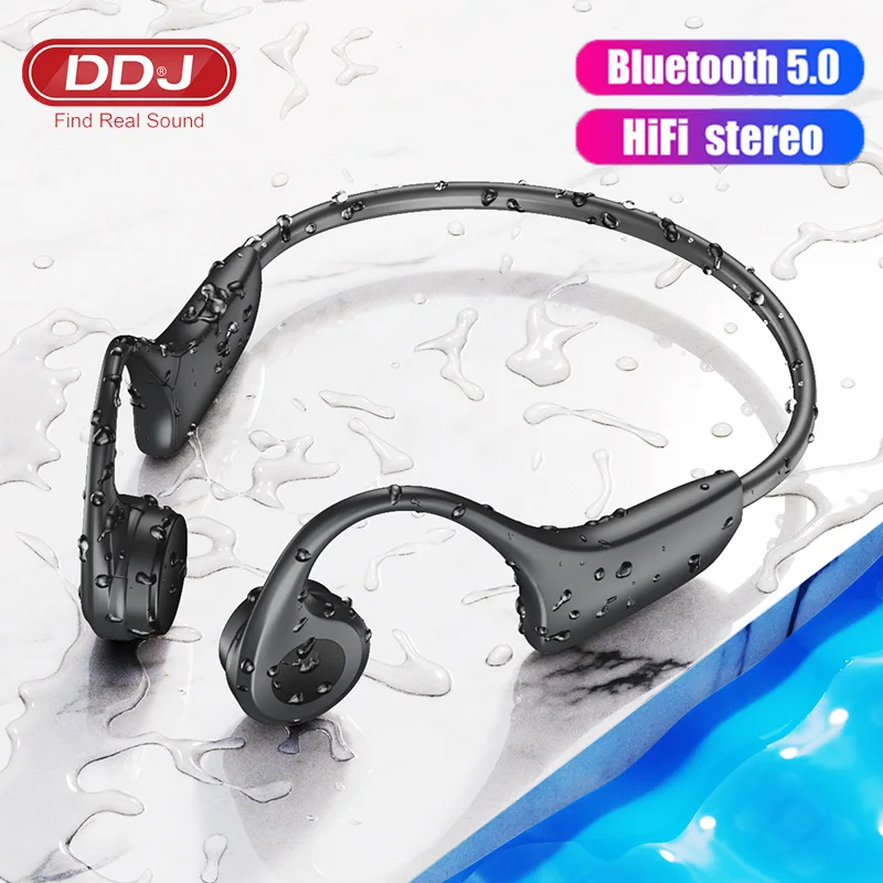 Беспроводные Bluetooth наушники DDJ для Samsung с костной проводимостью MP3 Palyer встроенная