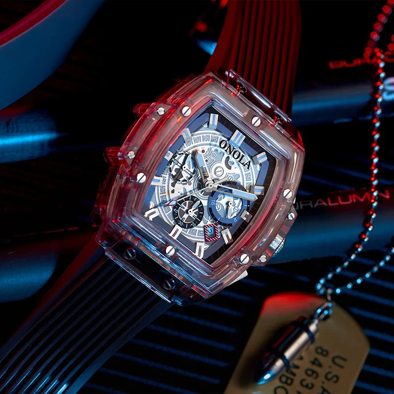 ONOLA Brand Transparent Plastic Watch Men Women clock 2020 Fashion Sports casual unique Quartz Luxury square Mens Watch ONOLA Brand Transparent Plastic Watch Men Women clock 2020 Fashion Sports casual unique Quartz Luxury square Mens Watch