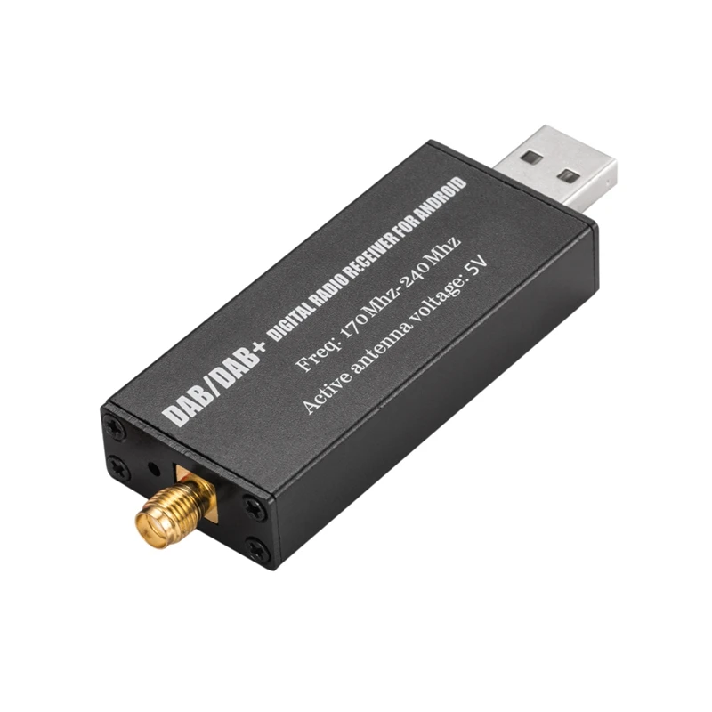 Портативный Dab/Dab+ радиоприемник Dab+ коробка Usb цифровой Аудио вещательный приемник для автомобиля с антенной работает для Европы