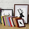 Nordic Style Colorful Wood Photo Frame Wooden Frame Nature Solid Simple Wooden Frame Wall Mounting Hardware Included ► Photo 2/6