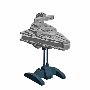 

146Pcs Mini Star Destroyer Building Block MOC Small Particle Model Education Toy Birthday New Year Gift For Children Kids Adults