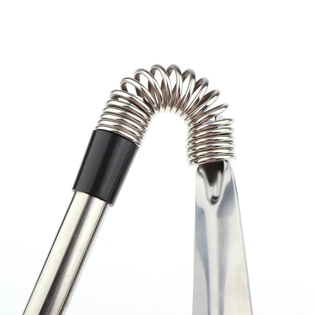 Silver Stainless Steel Shoe Horn Long Shoehorn for The Elderly Disabled