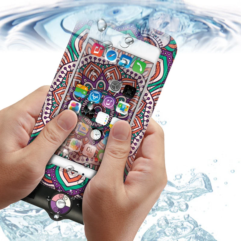 Водонепроницаемый мобильный чехол для телефона для iPhone X XS MAX 8 7 6 Plus samsung Xiaomi, чехол для мобильного телефона, водонепроницаемая сумка для плавания