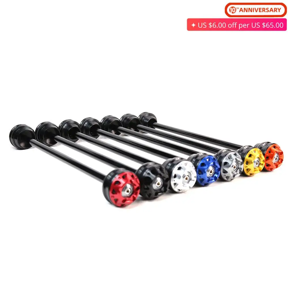 

For Yamaha T-MAX Tmax 530 CNC Front Axle Fork Crash Sliders Wheel Protector Guard TMAX530 2012 2013 2014 2015 Accessories