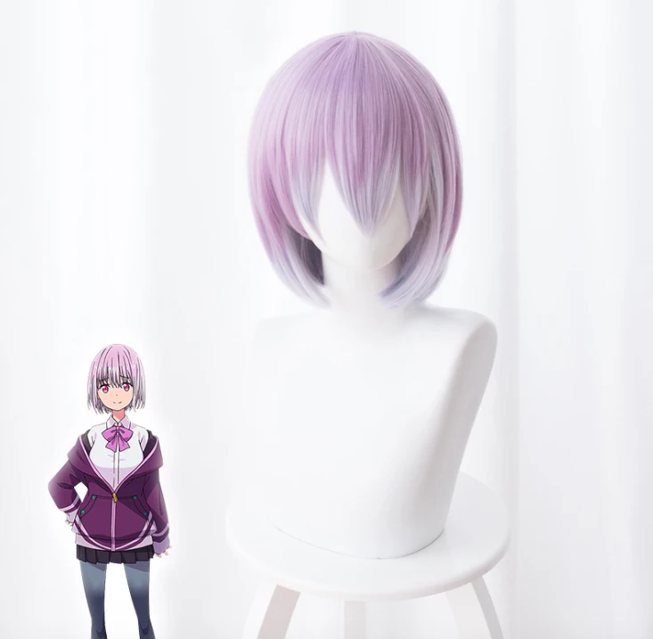 Аниме SSSS. Gridman Косплей парики Akane Shinjou женские термостойкие синтетические волосы Косплей на Хэллоуин, Рождество парики