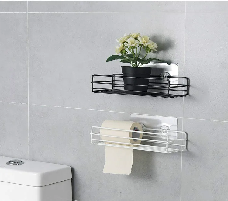 2 Tier Bathroom Storage Rack, Punch-free Bathroom Hanging Shelf, Wall  Mounted Bathroom Tray, Cosmetic Storage Basket, Shampoo Shower Gel Holder  Organizer, Bathroom Accessories - Temu Japan