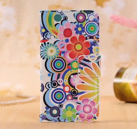 Кожаный чехол-бумажник для samsung Galaxy Ace 4 LTE G313H SM-G313F Neo DUOS SM-G318H V Plus G318 чехол для телефона s задняя крышка сумка с цветами - Цвет: yanhua