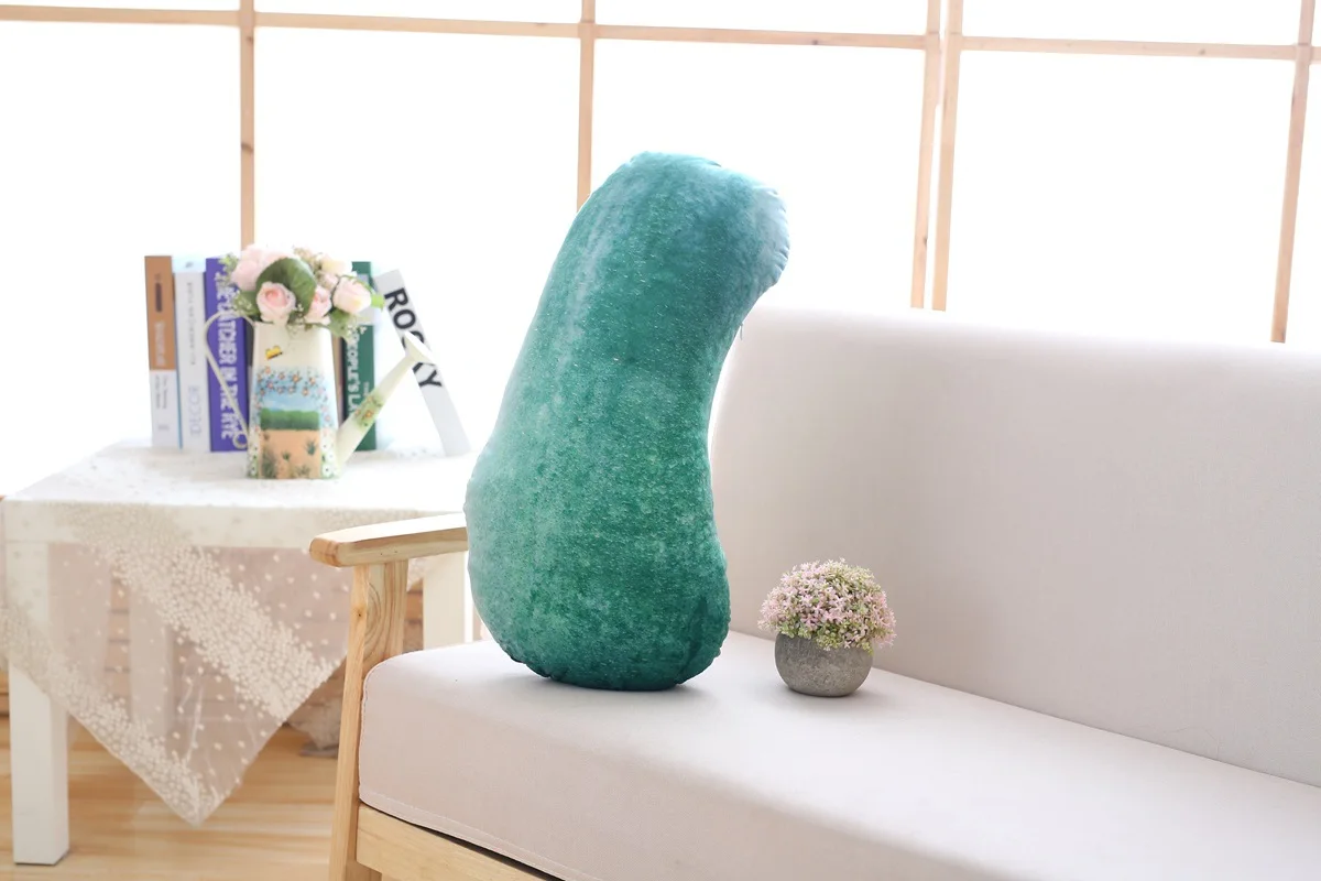 Creative Model Watermelon White Gourd Plush Toys Pillow Birthday Gift Home Decoration Photographic Prop