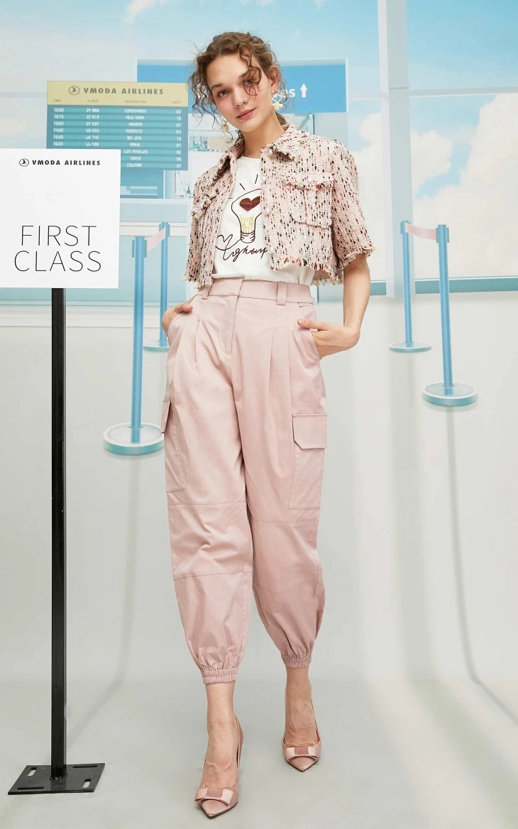 Женские укороченные брюки свободного кроя Vero Moda | 319350512