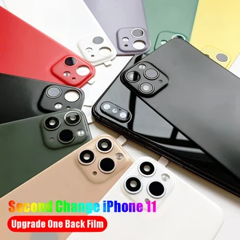 

New Update Back Film Protector For iPhone XR X XS Max Seconds Change iPhone 11 Pro MAX Lens Sticker Modified Metal Camera Cover