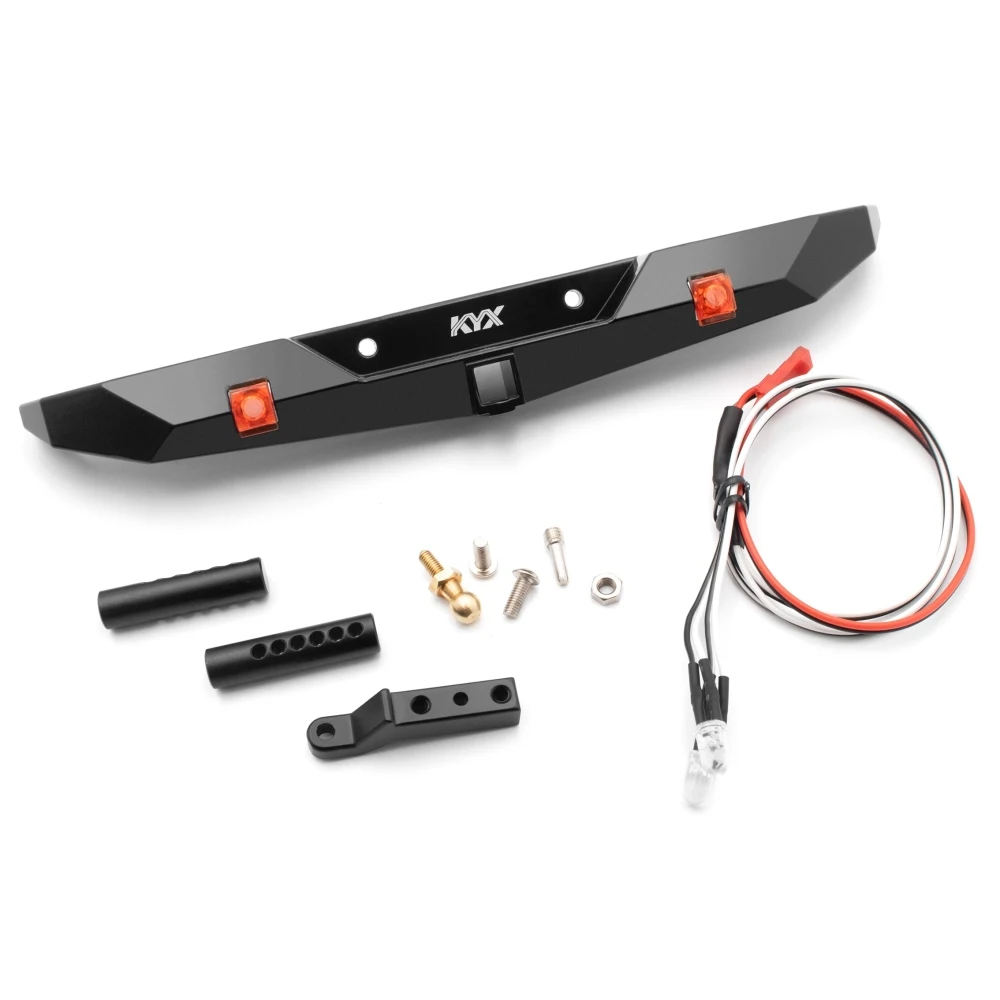

AXI230018 Metal Rear Bumper with LED Light for Axial SCX10 III AXI03007 RC Crawler Car Upgrade Parts