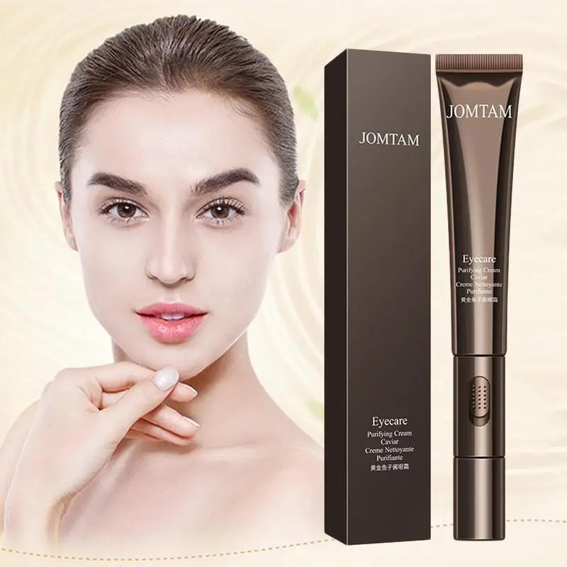 

Electric Massager Eye Cream For Females Anti Wrinkles Moisturizing Nourishing Dark Circles Removal Caviar Roller Massager Serum