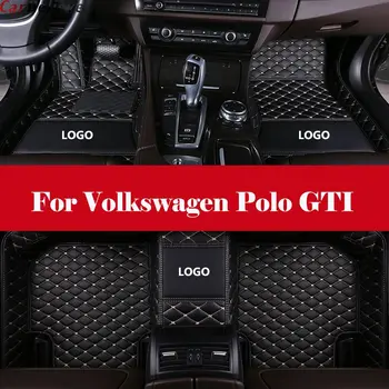 

Artificial Leather Rug Surround Auto Interior Accessories carpet rugs LHD Car Floor Mats For Volkswagen Polo GTI