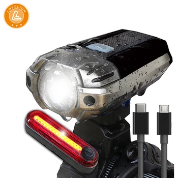 

LOVELION / bicycle Lighting Headlights Usb Charge Mountain Vehicle Strong Light Flashlight Night Riding Lighting accessories