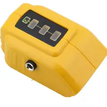 12 В DC+ 5 В USB зарядное устройство адаптер питания преобразования для DCB090 DEWALT 14,4 в 18 в 20 в литий-ионный аккумулятор портативный источник питания