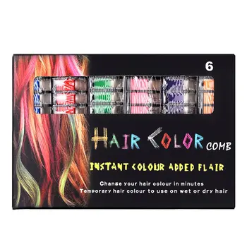 

Mini Hair Color Comb Disposable Hair Dye Stick With Comb Easy-To-Clean Hair Dye Comb Hair Chalk Color Comb
