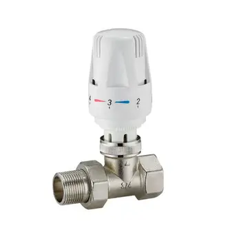 

Brass Thermostatic Radiator Valve Straight DN15/20/25 Temperature Control Valve