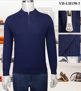 

Billionaire sweater men's 2020 winter New fashion thick zipper Business high quality embroidery big size M-4XL free shipping