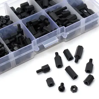 

300pcs Screw Case Nut Support Separator Hex Assortment Kit Universalel