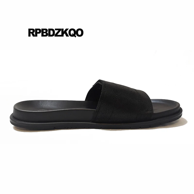 2019 Роскошные шлепанцы Домашние туфли из натуральной кожи без шнуровки Цвет
