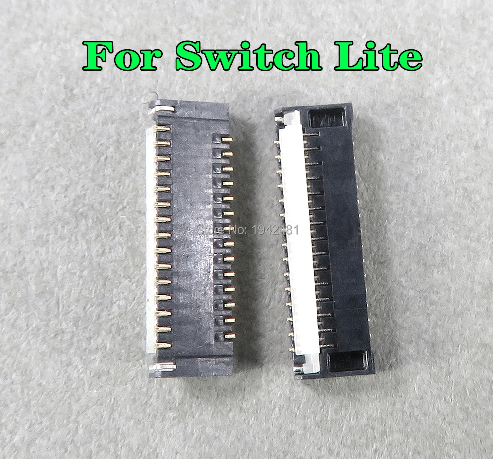 Original Novo l Botão Fita de Circuito de Alimentação Cabo Flexível Placa-mãe Conector Tomada 29 Pinos para Nintendo Switch Lite 10 Peças