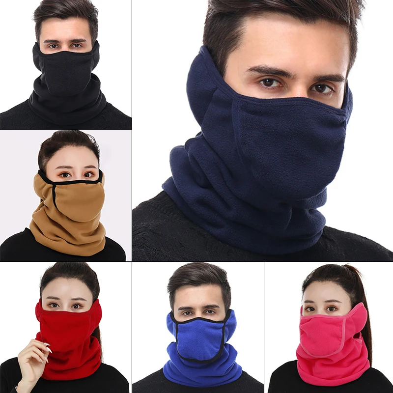 Men Women Earmuffs Dustproof Warm Mask Winter Outerdoor Riding Running Cycling comfortable Fit the face contour