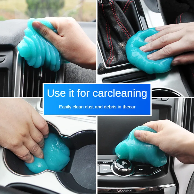 Car air conditioning air outlet cleaning dust soft clay, interior sticky dust, central control dust cleaner vacuum cleaner