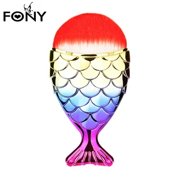 

1PCs Make Up Wood brush Wool Fiber eyeshadow eyebrow eyeliner soft Cosmetic Brushes Eye Shadow pinceis de maquiagem Jz0309