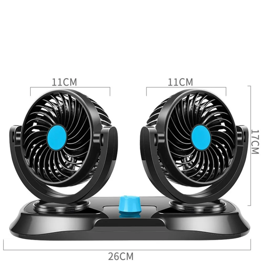 

Creative Micro USB Fan For car 12V Electric Fan for Car Accessories Parts