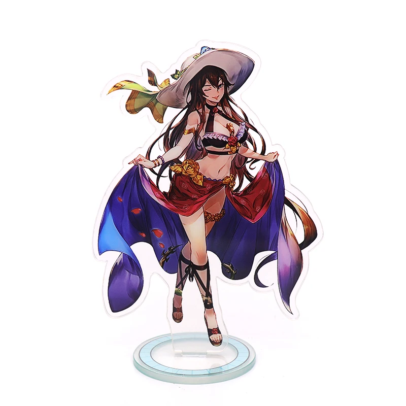 

Anime GRANBLUE FANTASY The Animation Rosetta Cosplay Acrylic Stand Figure Model Plate Desk Decor Xmas Gifts