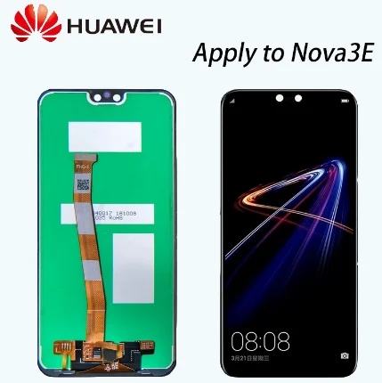 Для Huawei Nova 3E P20 Lite ЖК дисплей + сенсорный экран дигитайзер сборка Nova3 Замена Pantalla