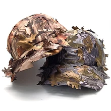 LA Новинка стиль джунгли камуфляж мужская бейсбольная Кепка стерео лист Bionics камуфляж строчка остроконечная Кепка лес Маскировка Кепка