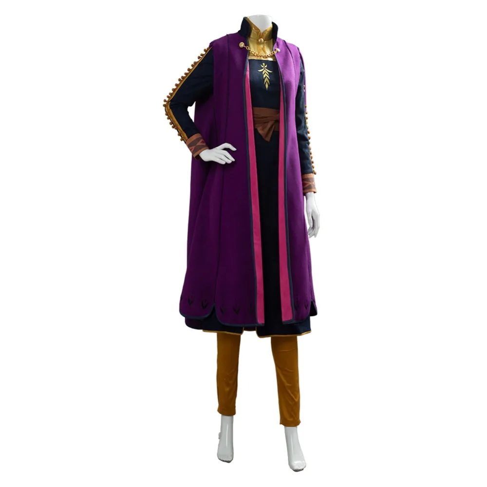 Olaf's Adventure princess anna Косплей Костюм Анна Эльза платье для взрослых женщин девочек Нарядный Хэллоуин костюмы