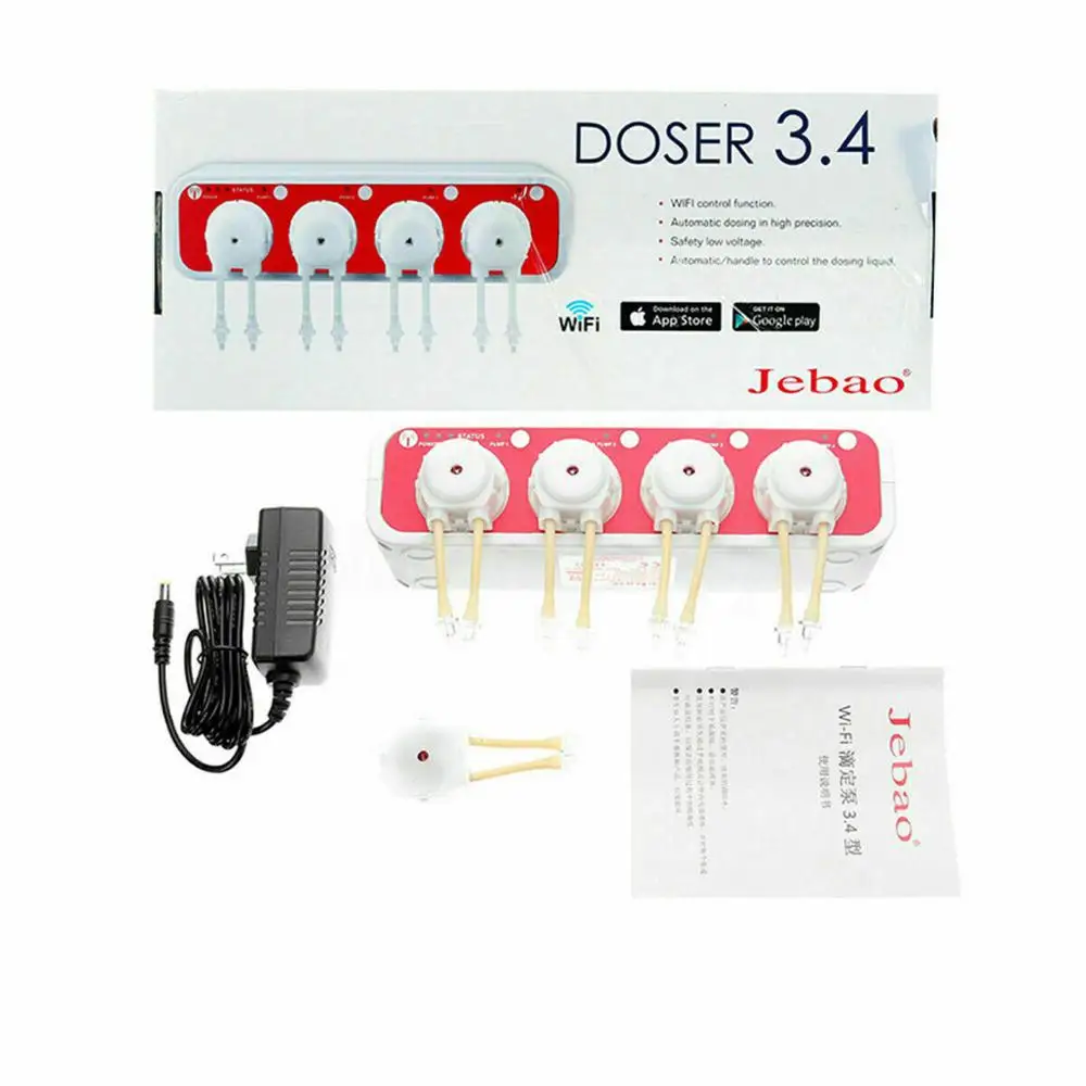 JEBAO WiFi автоматический дозирующий насос Doser 3 4 с дистанционным управлением