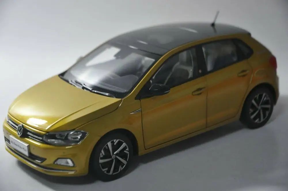 1:18 литье под давлением модель для Volkswagen VW все новые Polo Plus хэтчбек Игрушечная машина из сплава миниатюрная коллекция подарки