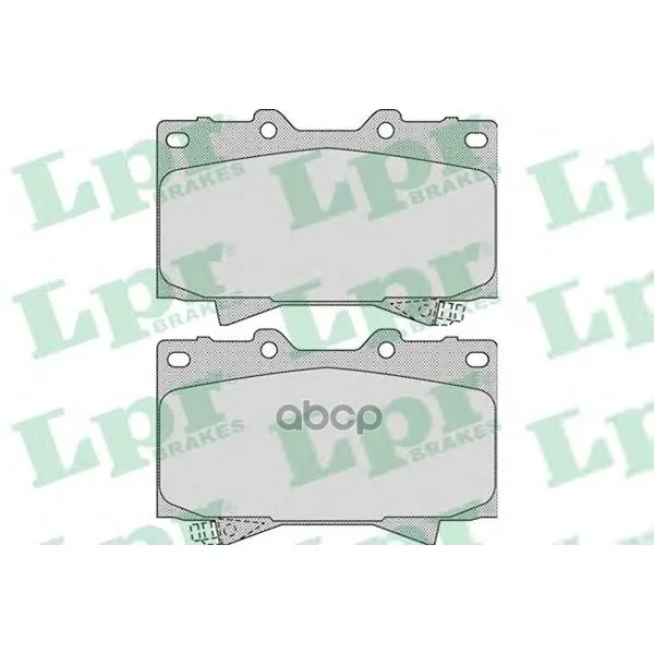 Колодки Тормозные Toyota Land Cruiser 4.2d 9098/4.2d/4.7 98 Передние Lpr 05p1050 Lpr арт. 05P1050