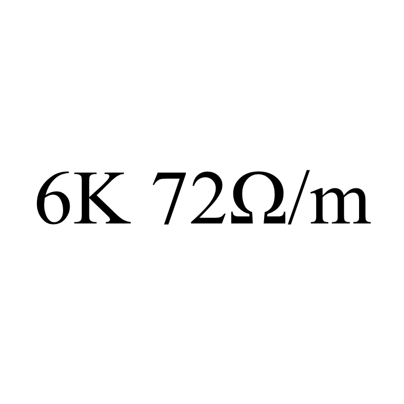 12V~ 220V 9ohm~ 510ohm Силиконовый нагревательный кабель из углеродного волокна инфракрасный, проходящий под полом нагреватель Электрический провод теплая горячая линия домашняя напольная система - Цвет: 6K 72ohm