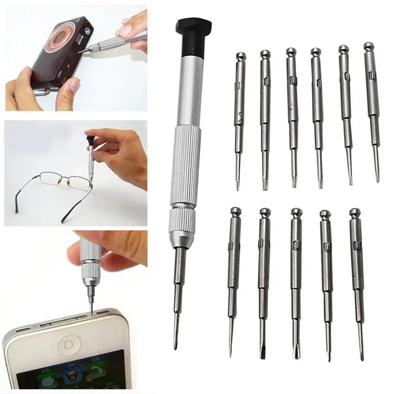 

13 in1 Screwdriver Set Opening Repair Tools Kit for Mobile Phone multi-function leather case manual screwdriver bit A1