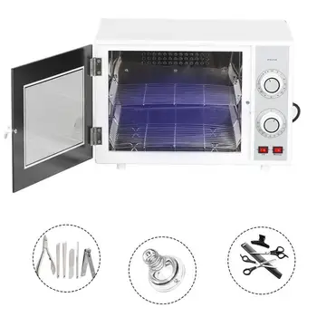 

UV Ozone Sterilizer Disinfection Hot Heater Cabinet for Manicure Hairdressing Beauty Instruments High Temperature Sterilizer