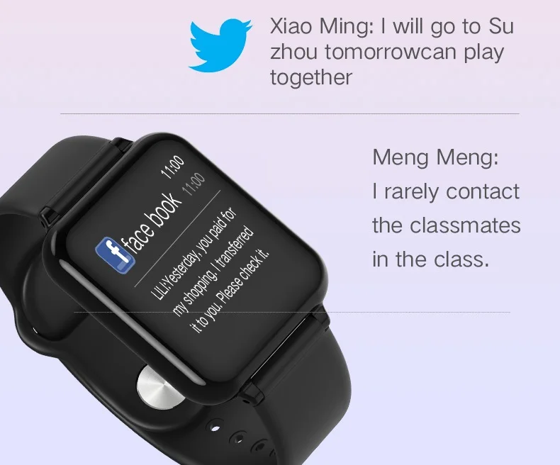 Смарт-часы B57, смарт-часы Montre, подключаемые к Android, Fran Ais Relojes Inteligentes Reloj Inteligente Xiaomi4g, Смарт-часы Amazefit Bip