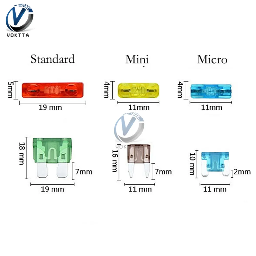 12 В автомобильный лопастной держатель предохранителя Add-a-circuit TAP Adapter Micro Mini standard ATM, APM Blade Автомобильные предохранители с 10A AMP предохранитель провода