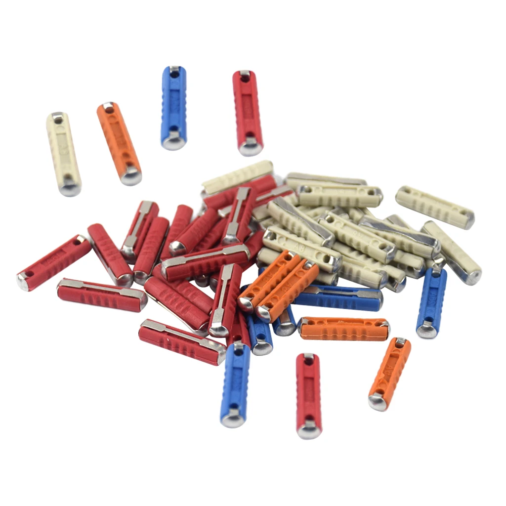 Type Ceramic Fuse Torpedo Type 12V Fuses Continental For Classic Car 5/8/16/25A