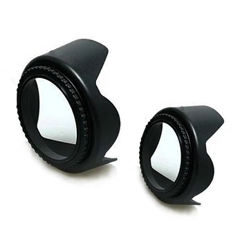 

UV CAP HOOD CPL FLD ND Graduated Lens Filter Flower Hood 62mm