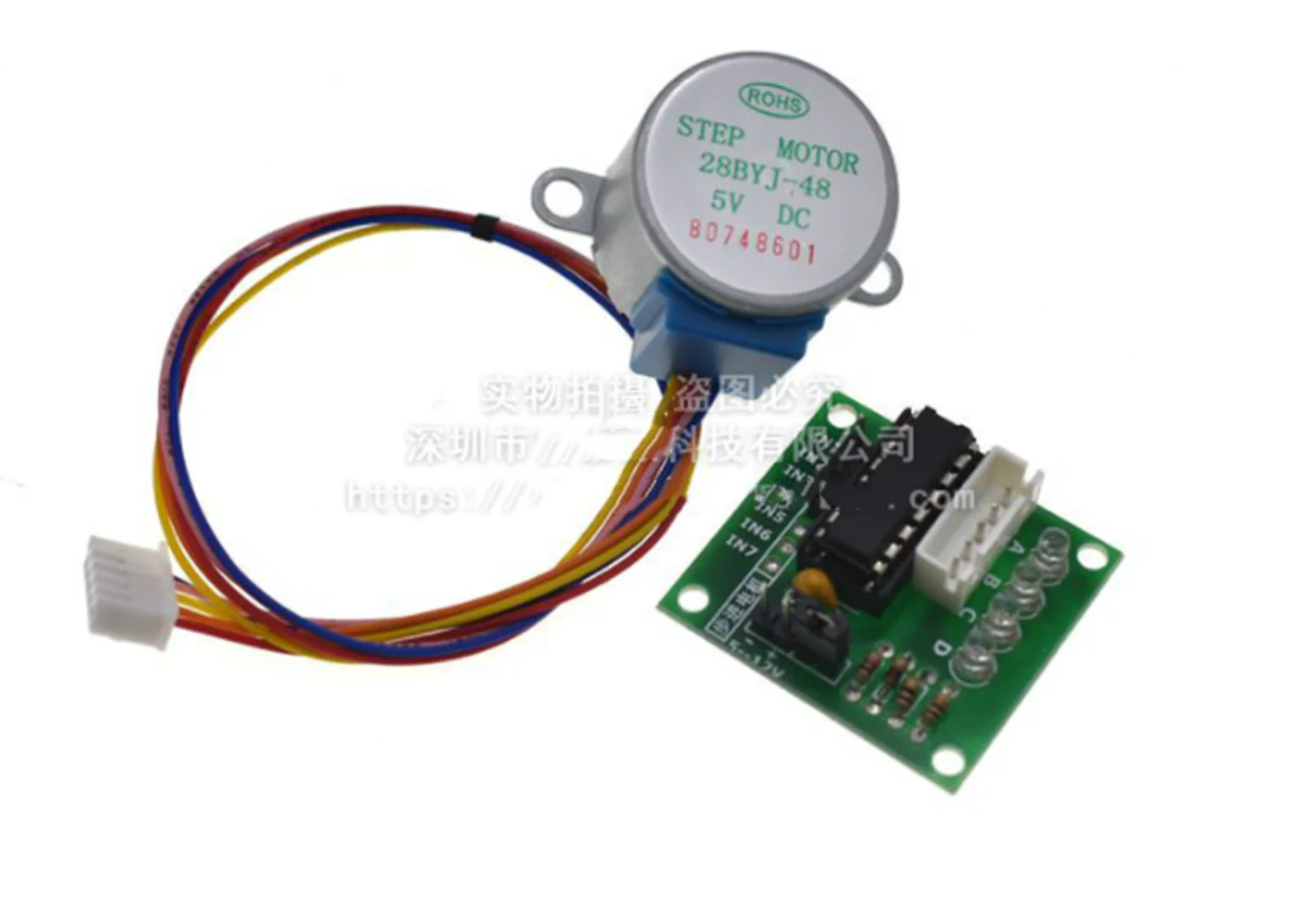 ULN2003 Driver Board + 5V Stepper Motor One Set of Promotion DIY Kit Electronics Design | Электронные компоненты и