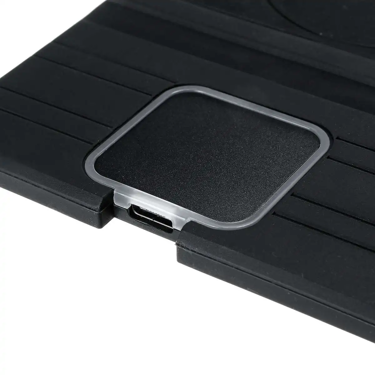 15W Foldable Vehicle Wireless Fast Charging Bracket Silicone Waterproof Type-C Interface Wireless Charger Holder Waterproof