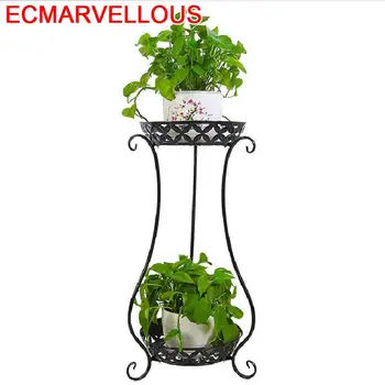

Decoracion Exterior Support Pour Plante Flower Decorative Metal Shelf Varanda Decor Iron Balcony Stand Balcon Balkon Plant Rack
