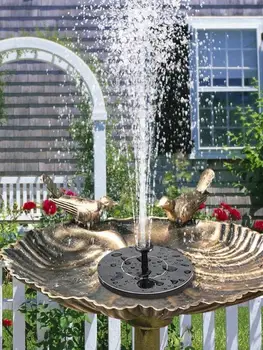 

Dropshipping MINI Floating Solar Fountain Garden Water Fountain Pool Pond Decoration Solar Panel Powered Fountain Water Pump