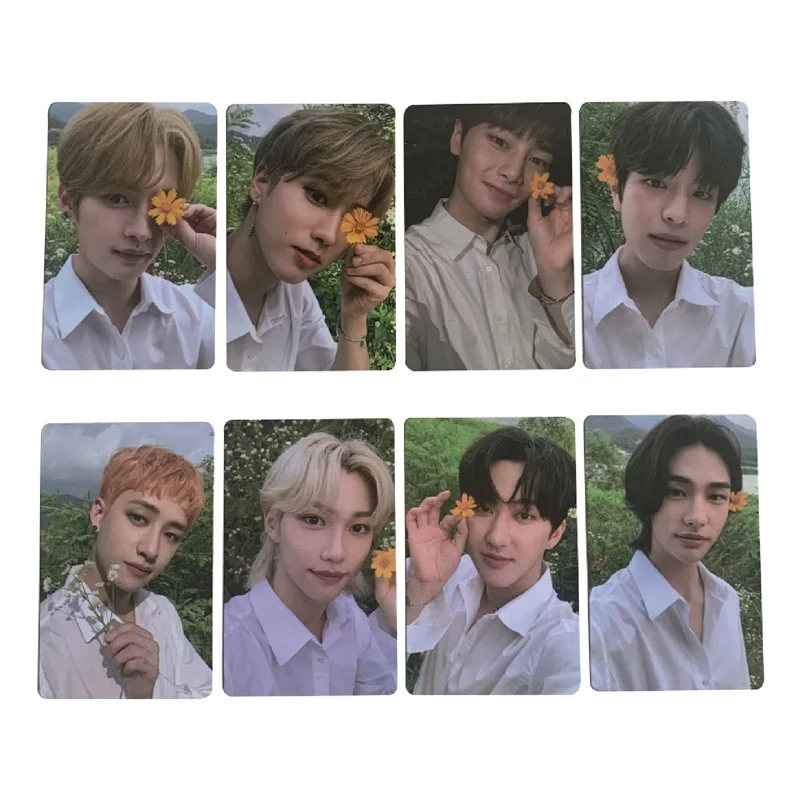 8 шт. Kpop Корейская мода бродячие дети ЛОМО карточка набор Фотокарточка фотография