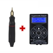 Профессиональный источник питания для тату hp-2, машинка для татуировки, цифровой двойной ЖК-дисплей, принадлежности для тату, комплекты для татуировки